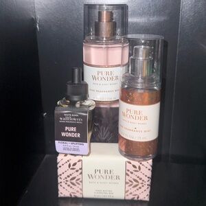 Bath & Body Works Pure Wonder 4pc. Bundle